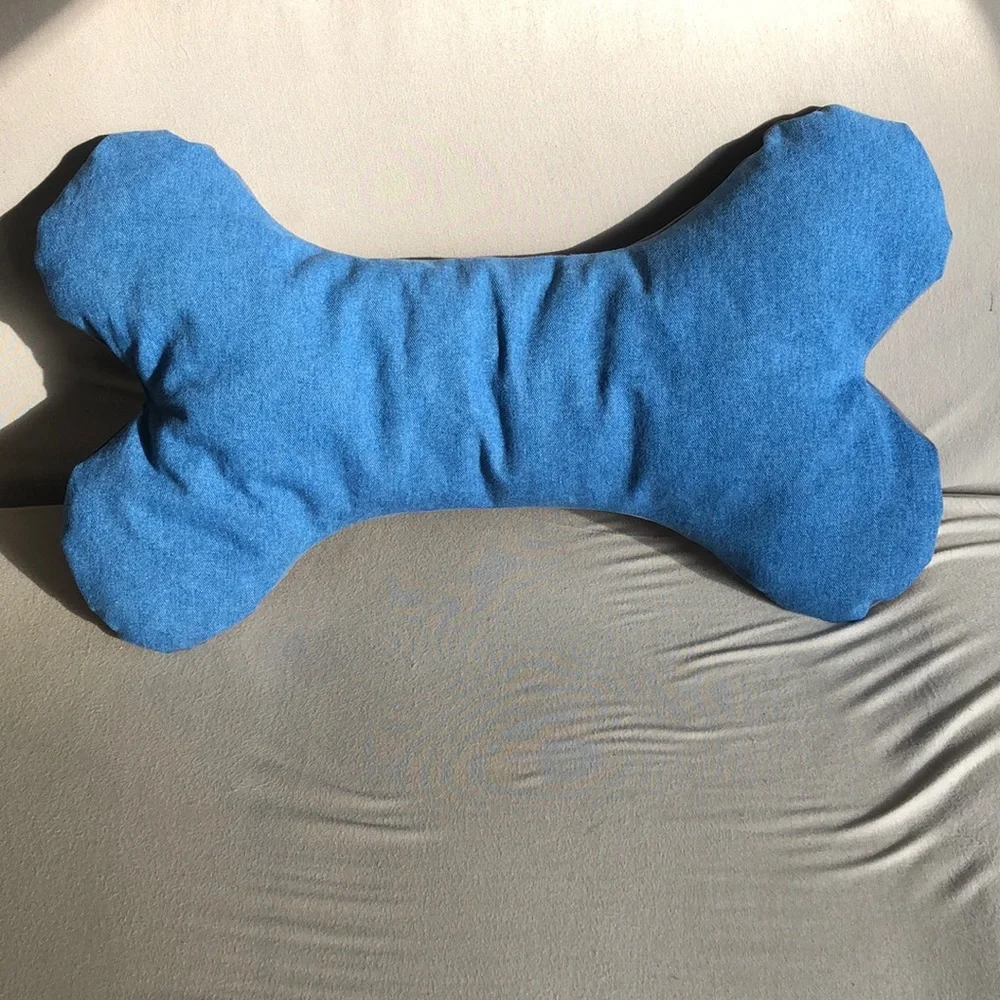 Handmade Dog Bone Pillow